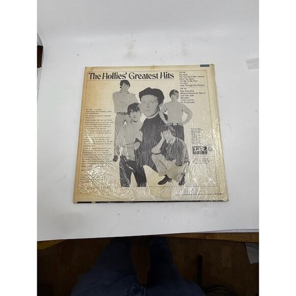 The Hollies – The Hollies' Greatest Hits Vinyl Record Album - Picture 3 of 3